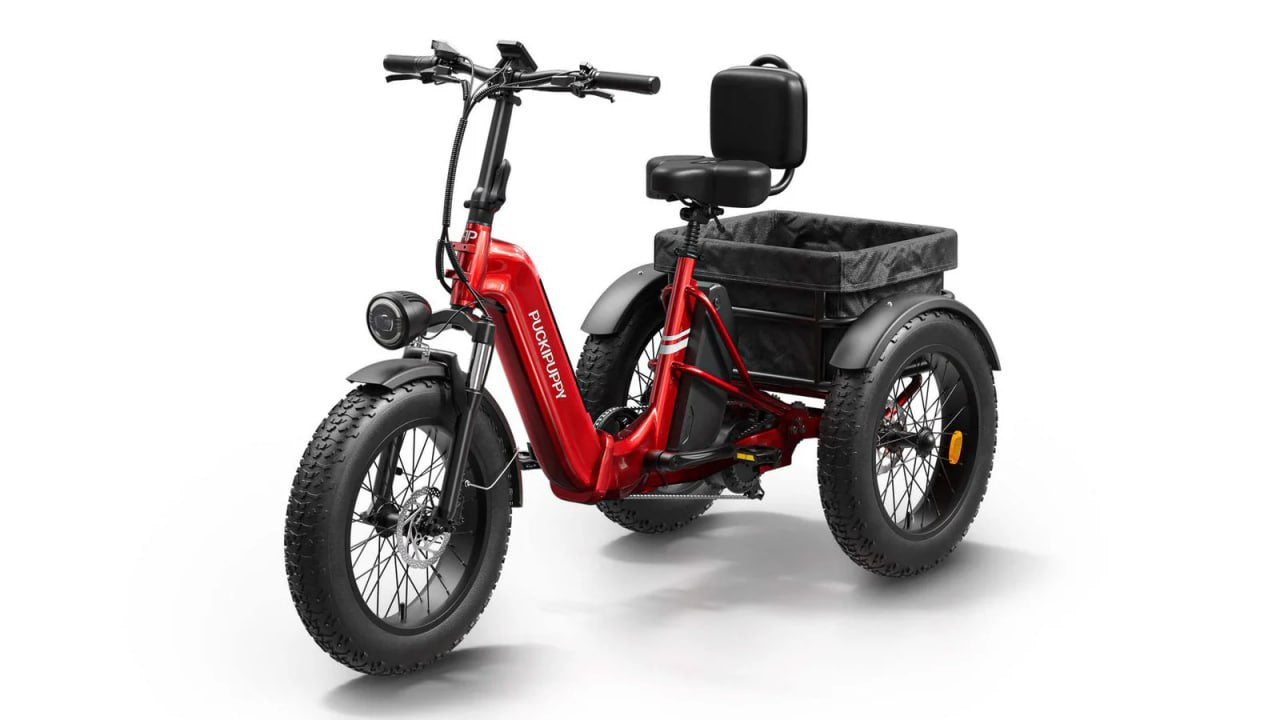 PUCKIPUPPY Electric Tricycle